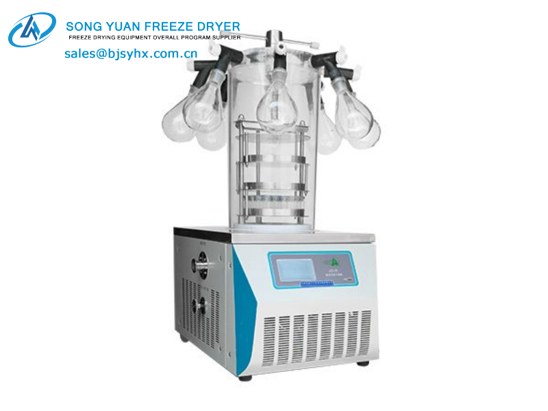 LGJ-10D (0.08㎡)  Lab Basic Research Benchtop Freeze Dryer