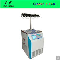 Discussion on energy saving operation of pilot Freeze Dryer from material shape and concentration